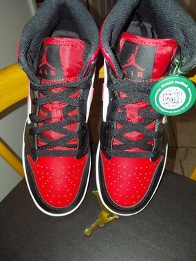 Brand NEW Nike Air Jordan 1's  Kids' (Or Women) Shoes - Red/Black/White
